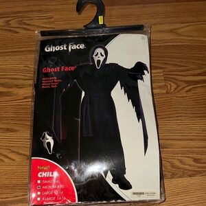 Spirit Ghost Face Kids Costume - Black